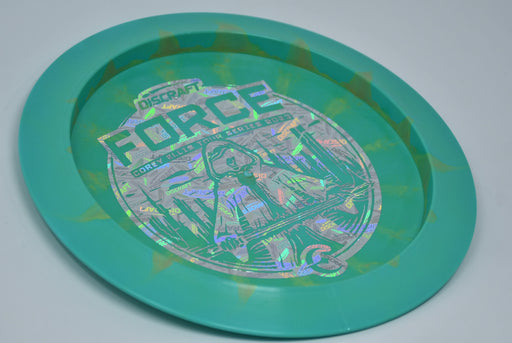 Buy Green Discraft ESP Swirl Force Corey Ellis Tour Series 2023 Distance Driver Disc Golf Disc (Frisbee Golf Disc) at Skybreed Discs Online Store