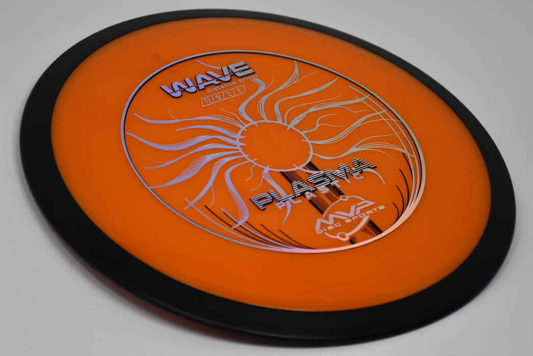 Buy Orange MVP Plasma Wave Distance Driver Disc Golf Disc (Frisbee Golf Disc) at Skybreed Discs Online Store