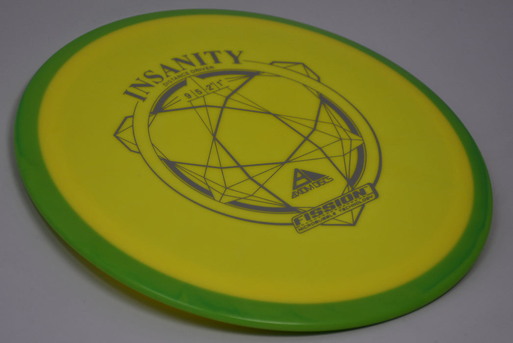 Buy Yellow Axiom Fission Insanity Distance Driver Disc Golf Disc (Frisbee Golf Disc) at Skybreed Discs Online Store