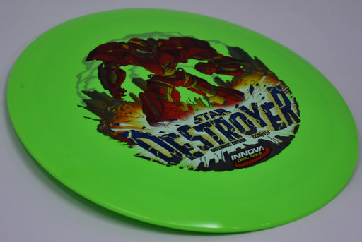 Buy Green Innova InnVision Star Destroyer Distance Driver Disc Golf Disc (Frisbee Golf Disc) at Skybreed Discs Online Store