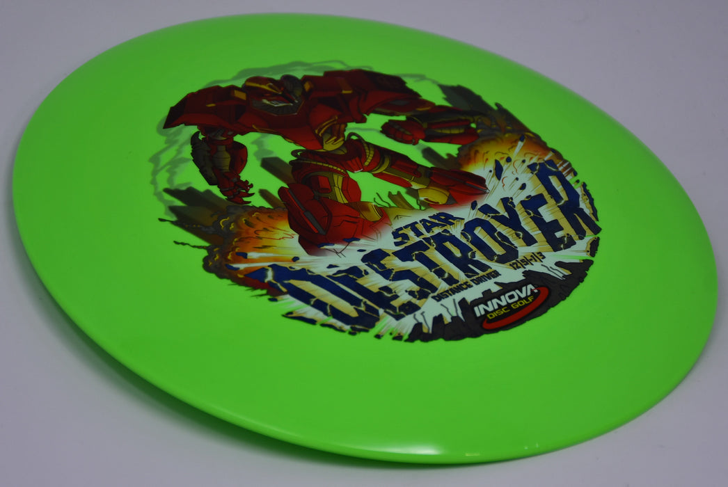 Buy Green Innova InnVision Star Destroyer Distance Driver Disc Golf Disc (Frisbee Golf Disc) at Skybreed Discs Online Store