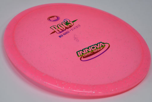Buy Pink Innova Metal Flake Roc3 Midrange Disc Golf Disc (Frisbee Golf Disc) at Skybreed Discs Online Store