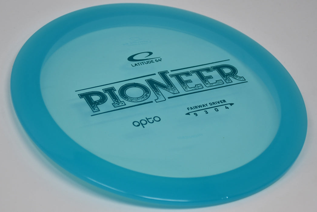 Buy Blue Latitude 64 Opto Pioneer Fairway Driver Disc Golf Disc (Frisbee Golf Disc) at Skybreed Discs Online Store