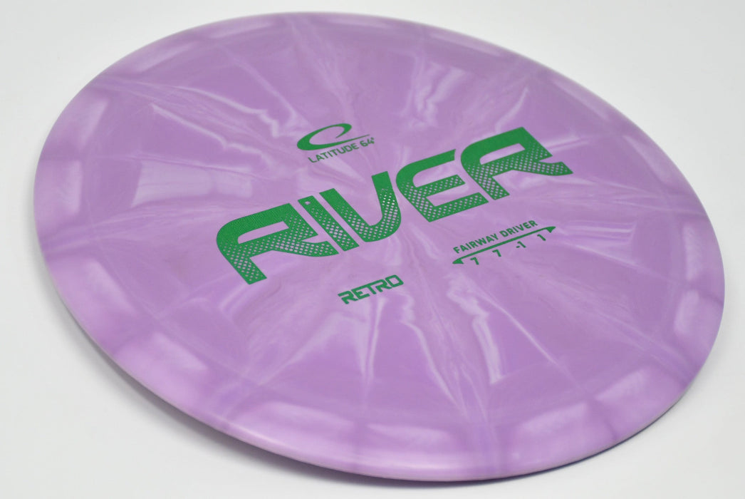 Buy Purple Latitude 64 Retro River Fairway Driver Disc Golf Disc (Frisbee Golf Disc) at Skybreed Discs Online Store