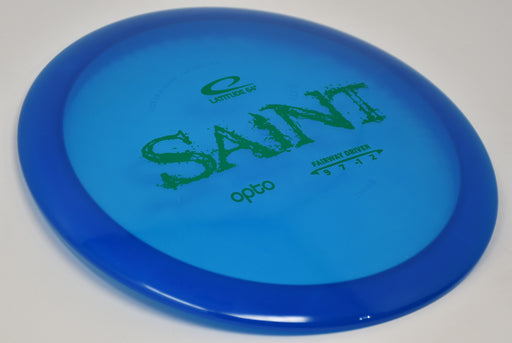 Buy Blue Latitude 64 Opto Saint Fairway Driver Disc Golf Disc (Frisbee Golf Disc) at Skybreed Discs Online Store