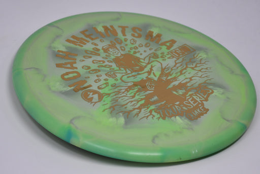 Buy Green DGA Swirly ProLine Quake Noah Meintsma Tour Series 2022 Midrange Disc Golf Disc (Frisbee Golf Disc) at Skybreed Discs Online Store