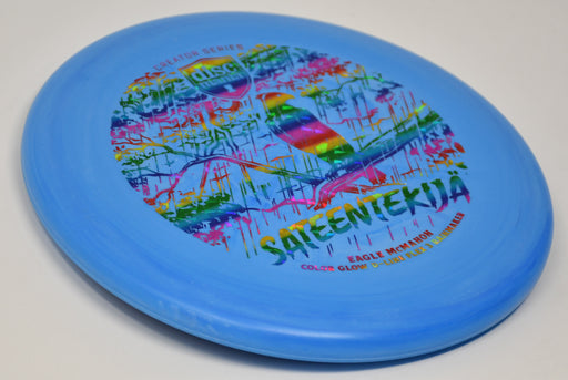 Buy Blue Discmania Color Glow D-Line Flex 3 Rainmaker Finnish Heritage Eagle McMahon Putt and Approach Disc Golf Disc (Frisbee Golf Disc) at Skybreed Discs Online Store