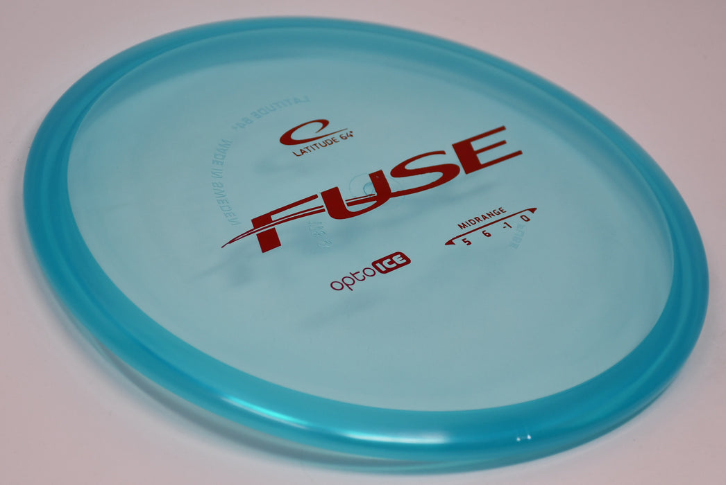 Buy Blue Latitude 64 Opto Ice Fuse Midrange Disc Golf Disc (Frisbee Golf Disc) at Skybreed Discs Online Store