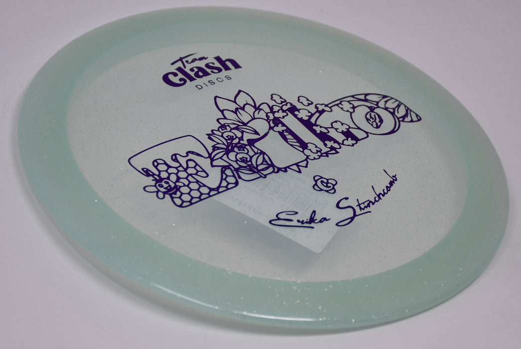 Buy Blue Clash STEADY Ginger Erika's Favorites Distance Driver Disc Golf Disc (Frisbee Golf Disc) at Skybreed Discs Online Store