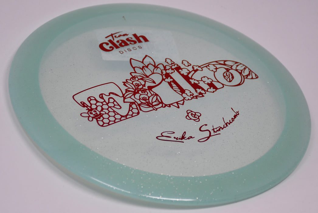 Buy Blue Clash STEADY Ginger Erika's Favorites Distance Driver Disc Golf Disc (Frisbee Golf Disc) at Skybreed Discs Online Store