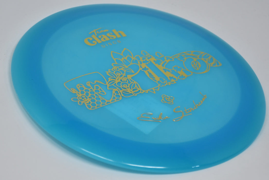 Buy Blue Clash STEADY Wild Honey Erika's Favorites Distance Driver Disc Golf Disc (Frisbee Golf Disc) at Skybreed Discs Online Store