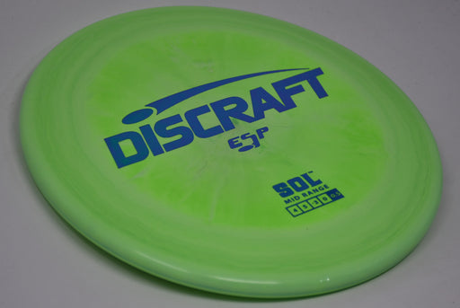 Buy Green Discraft ESP Sol Midrange Disc Golf Disc (Frisbee Golf Disc) at Skybreed Discs Online Store