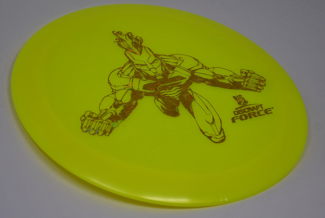 Buy Yellow Discraft Big-Z Force Distance Driver Disc Golf Disc (Frisbee Golf Disc) at Skybreed Discs Online Store
