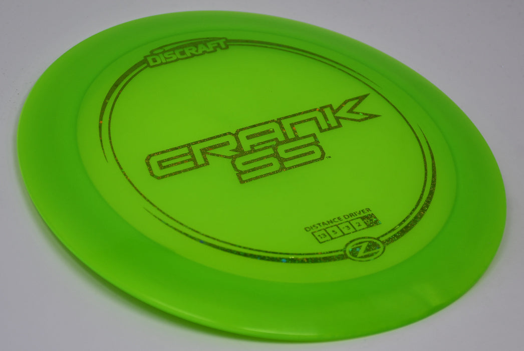 Buy Green Discraft Z Crank SS Distance Driver Disc Golf Disc (Frisbee Golf Disc) at Skybreed Discs Online Store