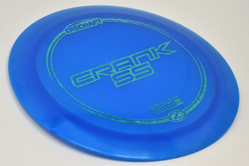 Buy Blue Discraft Z Crank SS Distance Driver Disc Golf Disc (Frisbee Golf Disc) at Skybreed Discs Online Store