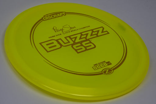 Buy Yellow Discraft Z Buzzz SS Paige Shue Signature Midrange Disc Golf Disc (Frisbee Golf Disc) at Skybreed Discs Online Store