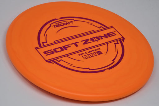 Buy Orange Discraft Putter Line Soft Zone Putt and Approach Disc Golf Disc (Frisbee Golf Disc) at Skybreed Discs Online Store