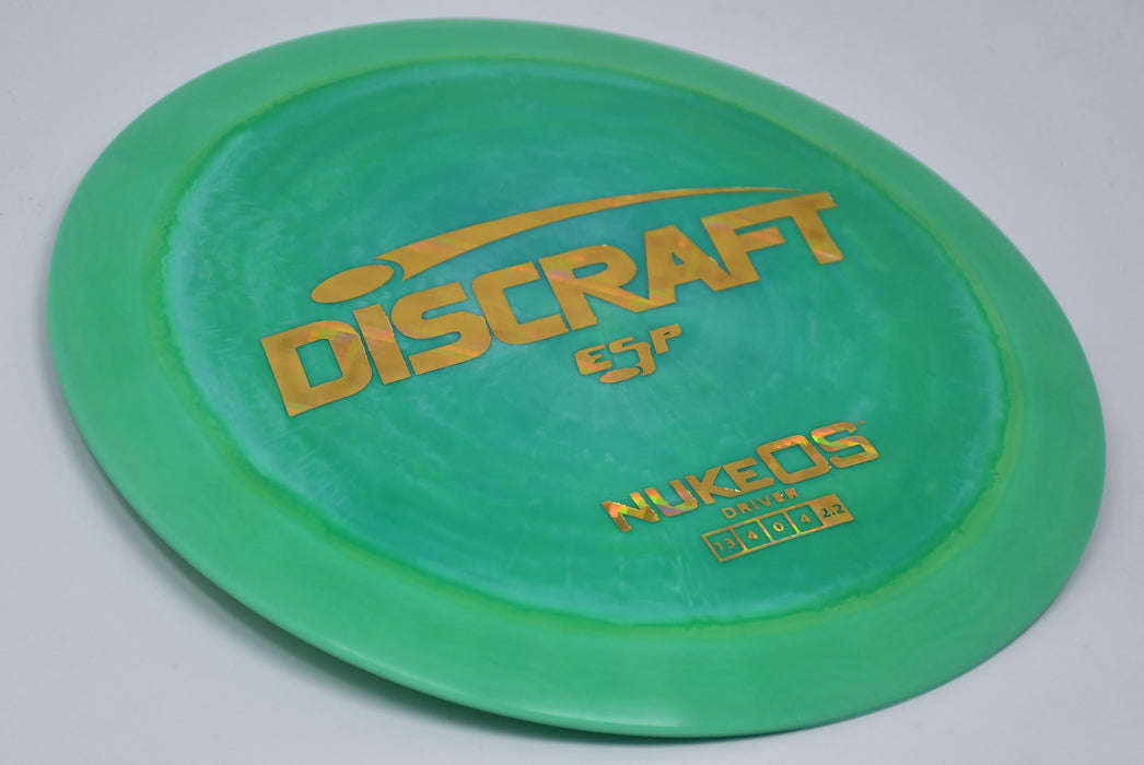 Buy Green Discraft ESP Nuke OS Distance Driver Disc Golf Disc (Frisbee Golf Disc) at Skybreed Discs Online Store