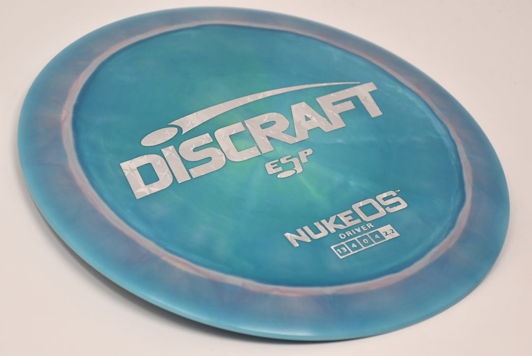 Buy Blue Discraft ESP Nuke OS Distance Driver Disc Golf Disc (Frisbee Golf Disc) at Skybreed Discs Online Store
