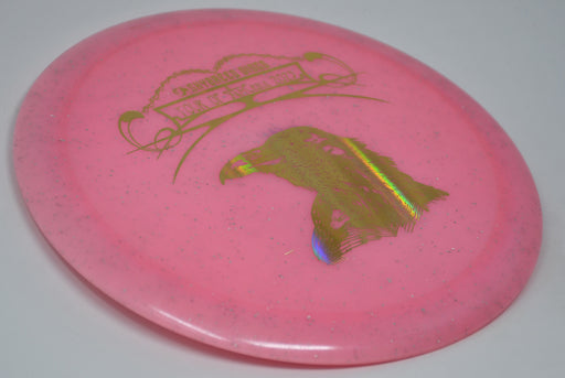 Buy Pink Infinite Discs Metal Flake Glow C-Blend Dynasty Erika Stinchcomb - The Raven Fairway Driver Disc Golf Disc (Frisbee Golf Disc) at Skybreed Discs Online Store