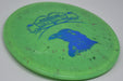 Buy Green Infinite Discs Splatter S-Blend Anubis Erika Stinchcomb - The Raven Midrange Disc Golf Disc (Frisbee Golf Disc) at Skybreed Discs Online Store