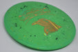 Buy Green Infinite Discs Splatter S-Blend Anubis Erika Stinchcomb - The Raven Midrange Disc Golf Disc (Frisbee Golf Disc) at Skybreed Discs Online Store
