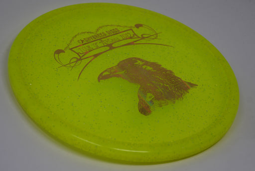 Buy Yellow Infinite Discs Metal Flake C-Blend Tomb Erika Stinchcomb - The Raven Putt and Approach Disc Golf Disc (Frisbee Golf Disc) at Skybreed Discs Online Store