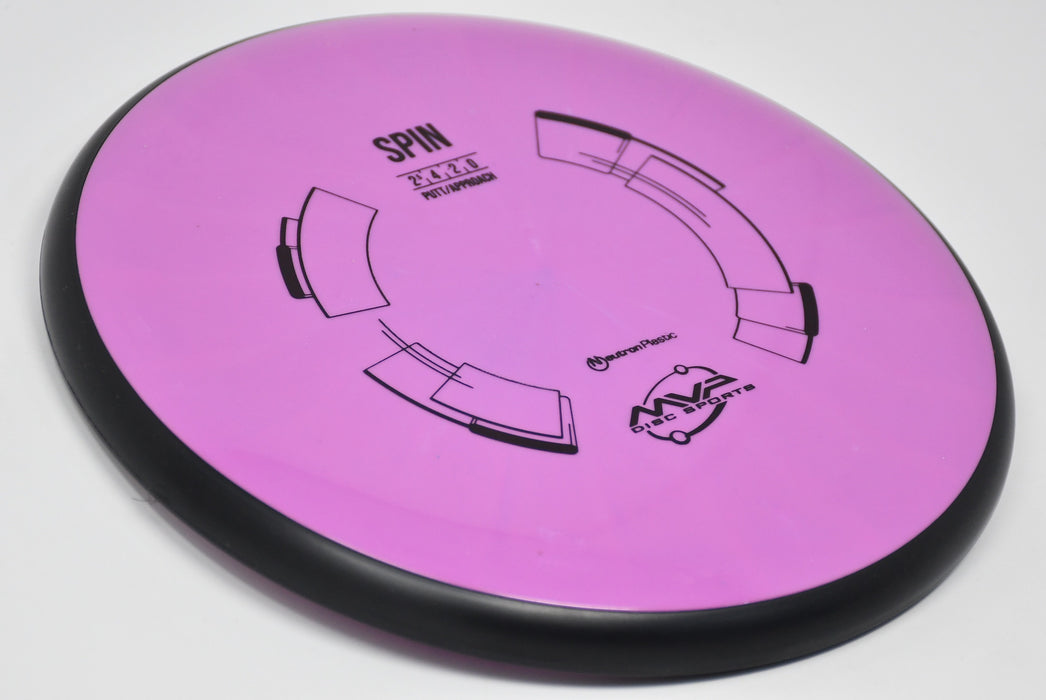 Buy Purple MVP Neutron Spin Putt and Approach Disc Golf Disc (Frisbee Golf Disc) at Skybreed Discs Online Store