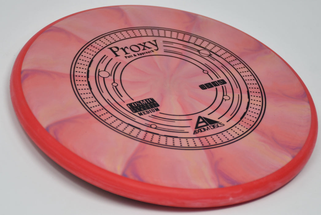 Buy Red Axiom Cosmic Electron Medium Proxy Putt and Approach Disc Golf Disc (Frisbee Golf Disc) at Skybreed Discs Online Store