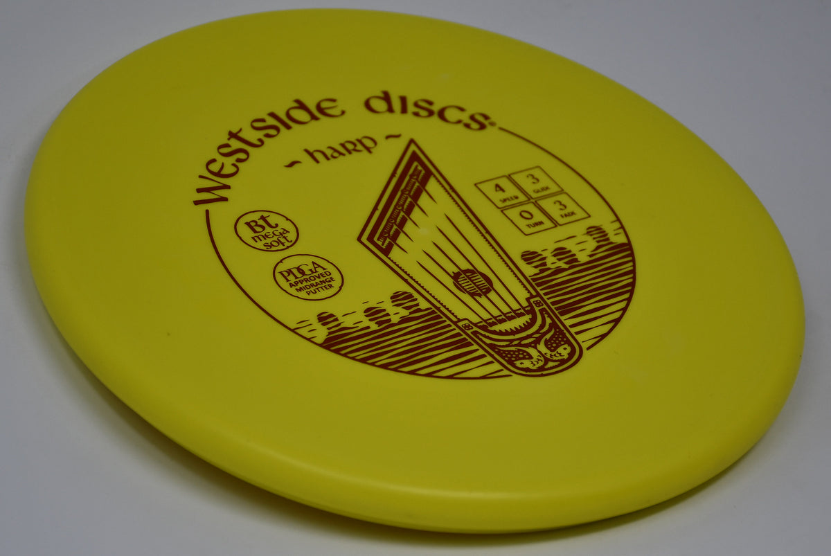Westside Discs BT Megasoft Harp Putt and Approach Disc Golf Disc
