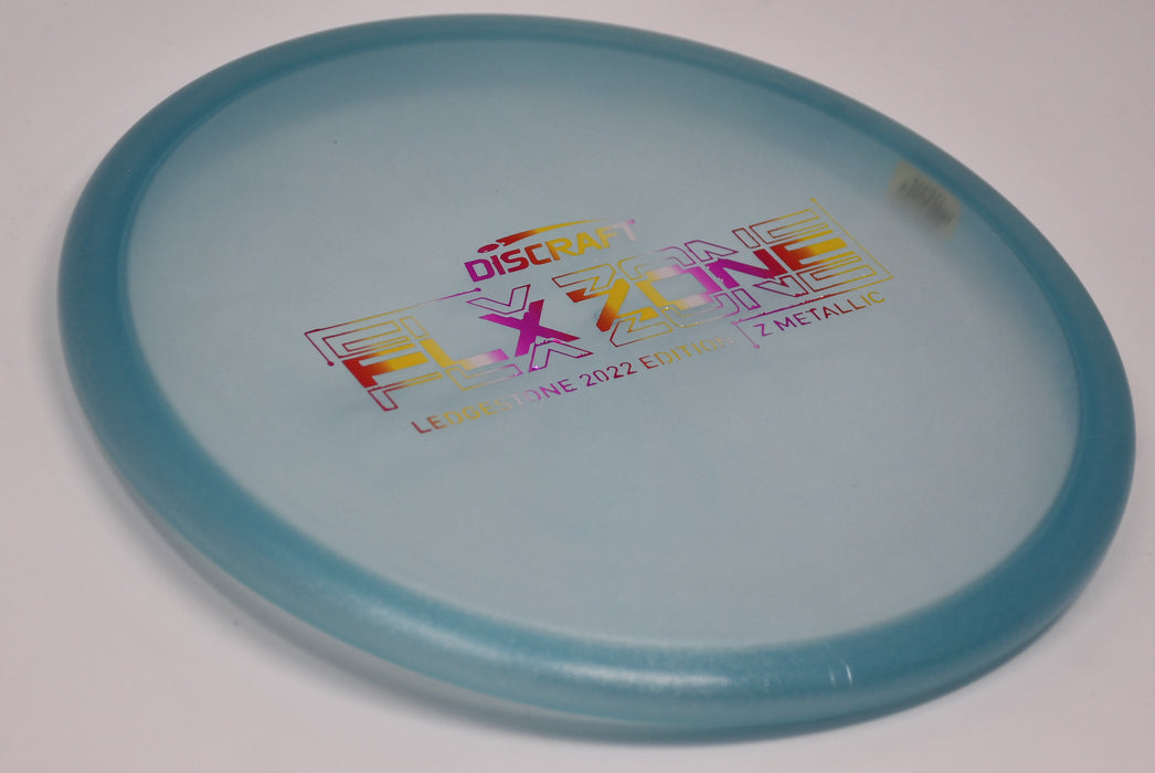 Buy Blue Discraft LE Z Metallic FLX Zone Ledgestone 2022 Putt and Approach Disc Golf Disc (Frisbee Golf Disc) at Skybreed Discs Online Store
