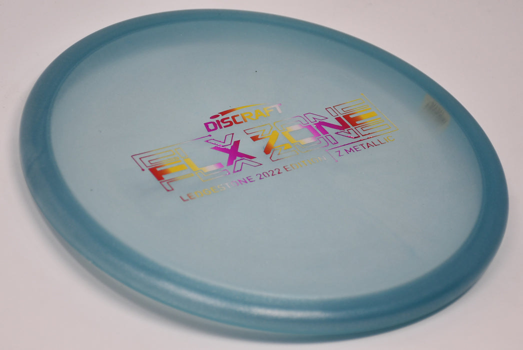 Buy Blue Discraft LE Z Metallic FLX Zone Ledgestone 2022 Putt and Approach Disc Golf Disc (Frisbee Golf Disc) at Skybreed Discs Online Store