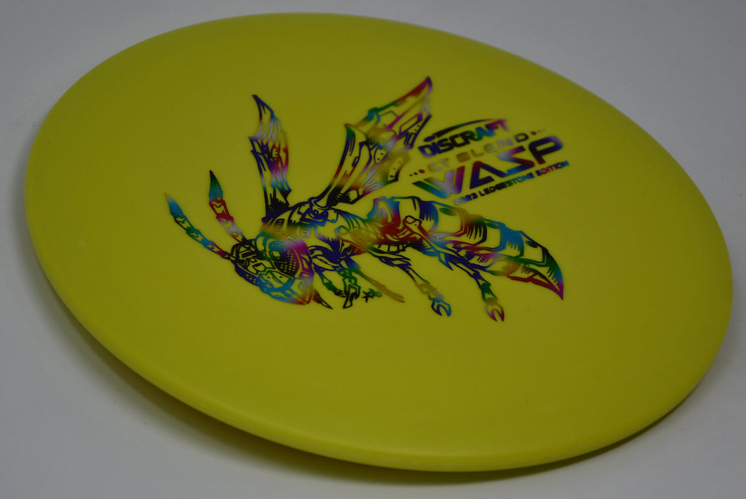 Buy Yellow Discraft LE Crazy Tuff Wasp Ledgestone 2023 Midrange Disc Golf Disc (Frisbee Golf Disc) at Skybreed Discs Online Store