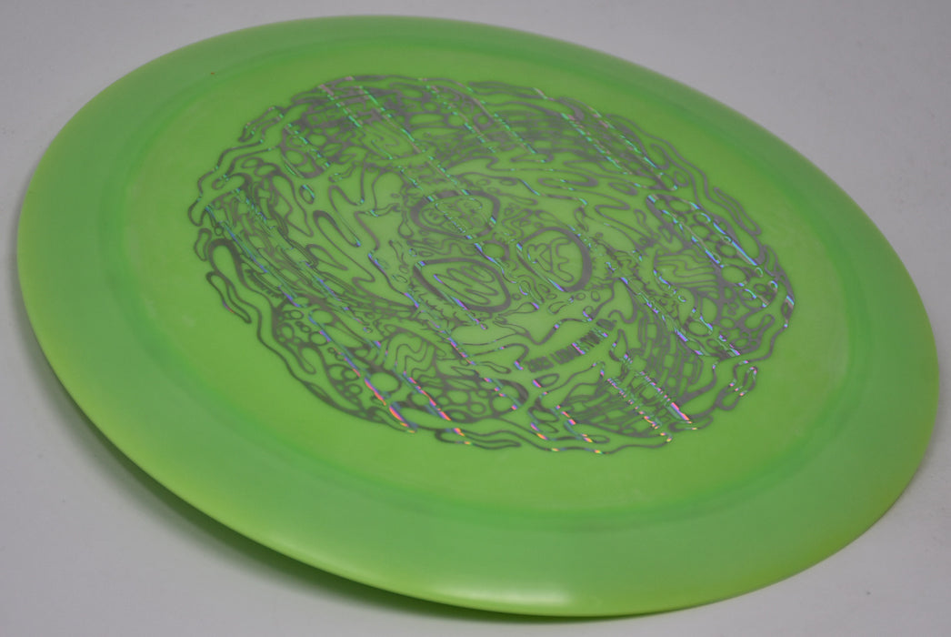 Buy Green Discraft LE ESP Glo Nuke Ledgestone 2023 Distance Driver Disc Golf Disc (Frisbee Golf Disc) at Skybreed Discs Online Store