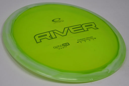 Buy Yellow Latitude 64 Opto Ice Orbit River Fairway Driver Disc Golf Disc (Frisbee Golf Disc) at Skybreed Discs Online Store