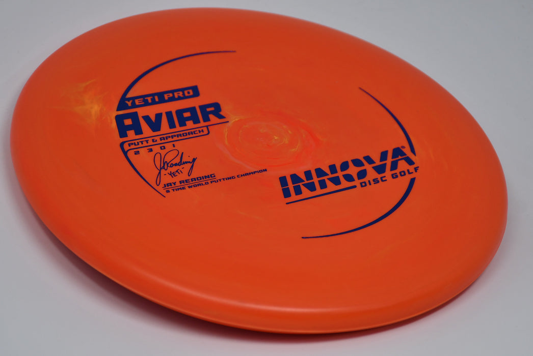 Buy Orange Innova Pro Yeti Aviar Putt and Approach Disc Golf Disc (Frisbee Golf Disc) at Skybreed Discs Online Store
