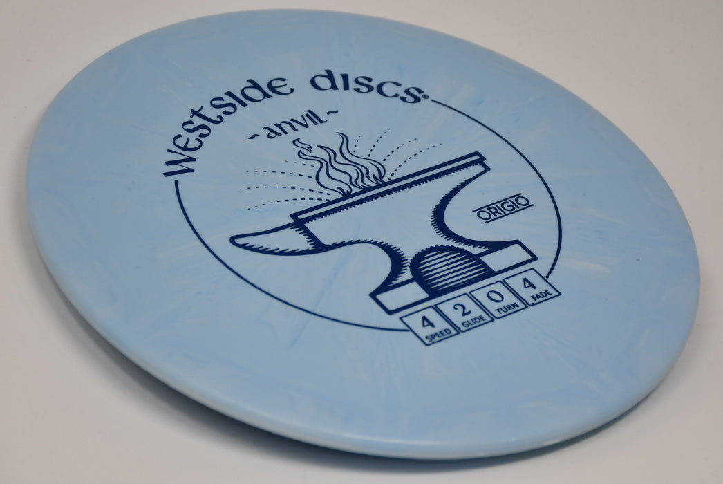 Buy Blue Westside Origio Anvil Midrange Disc Golf Disc (Frisbee Golf Disc) at Skybreed Discs Online Store