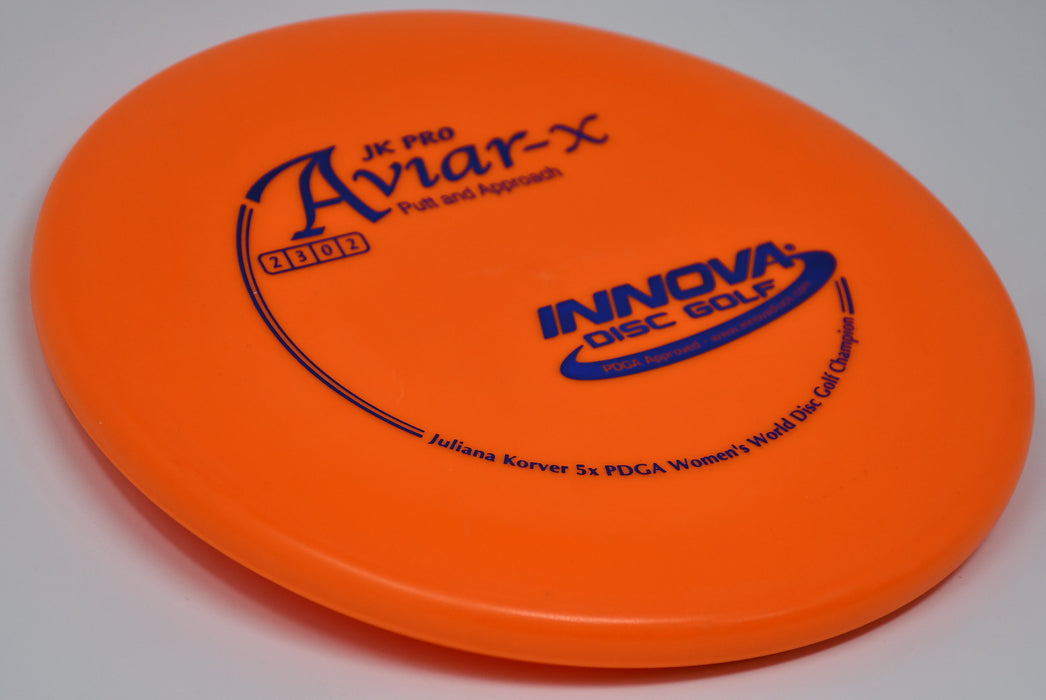 Buy Orange Innova JK-Pro Aviar-x Putt and Approach Disc Golf Disc (Frisbee Golf Disc) at Skybreed Discs Online Store