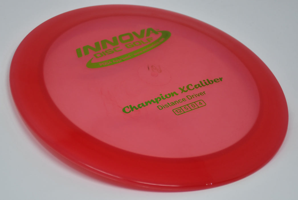 Buy Red Innova Champion Xcaliber Distance Driver Disc Golf Disc (Frisbee Golf Disc) at Skybreed Discs Online Store