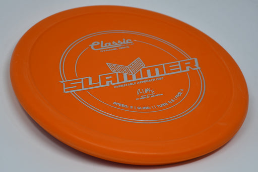Buy Orange Dynamic Classic Blend Sockibomb Slammer Ricky Wysocki 2x Signature Putt and Approach Disc Golf Disc (Frisbee Golf Disc) at Skybreed Discs Online Store