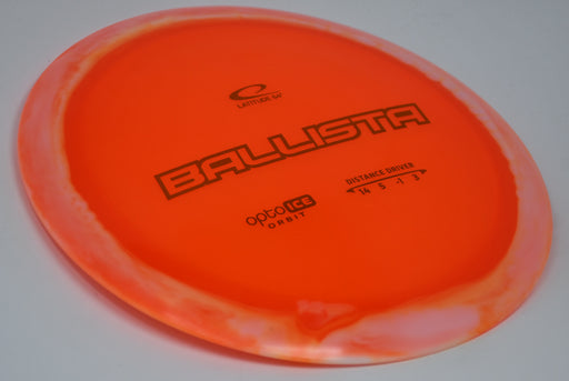 Buy Orange Latitude 64 Opto Ice Orbit Ballista Distance Driver Disc Golf Disc (Frisbee Golf Disc) at Skybreed Discs Online Store