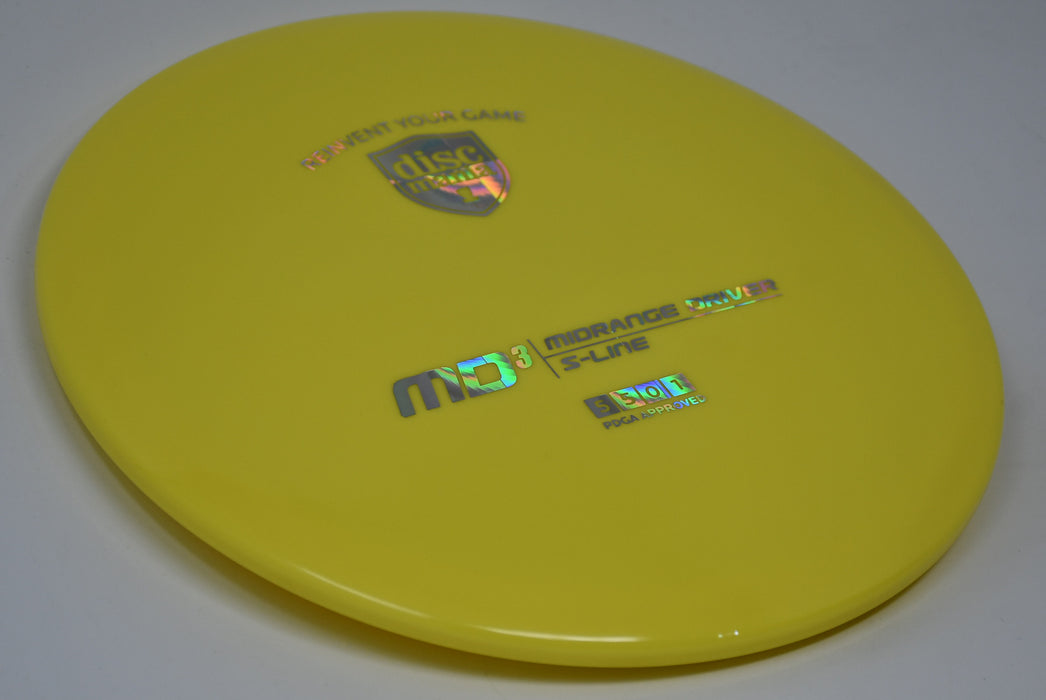 Buy Yellow Discmania S-Line MD3 Midrange Disc Golf Disc (Frisbee Golf Disc) at Skybreed Discs Online Store