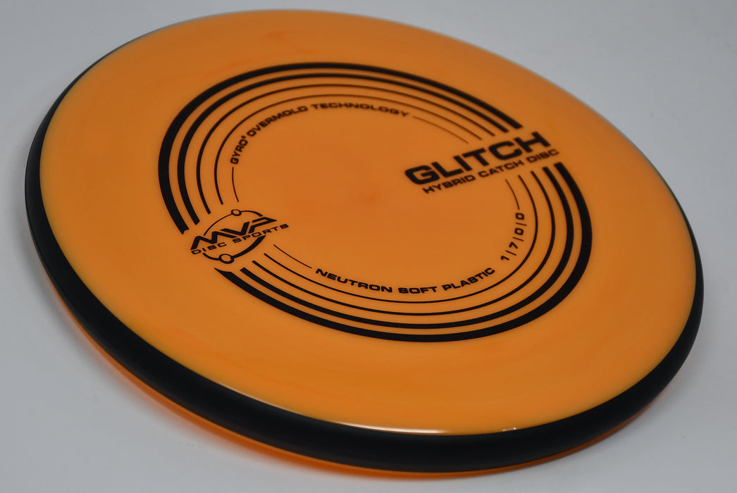 Buy Orange MVP Neutron Soft Glitch Putt and Approach Disc Golf Disc (Frisbee Golf Disc) at Skybreed Discs Online Store