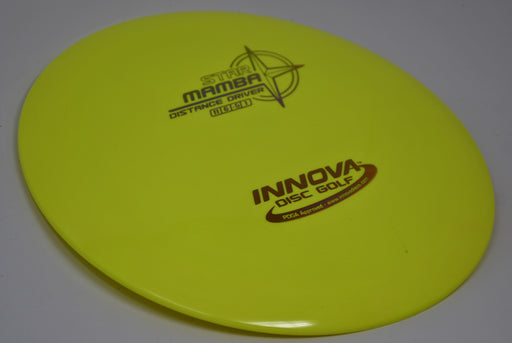 Buy Yellow Innova Star Mamba Distance Driver Disc Golf Disc (Frisbee Golf Disc) at Skybreed Discs Online Store
