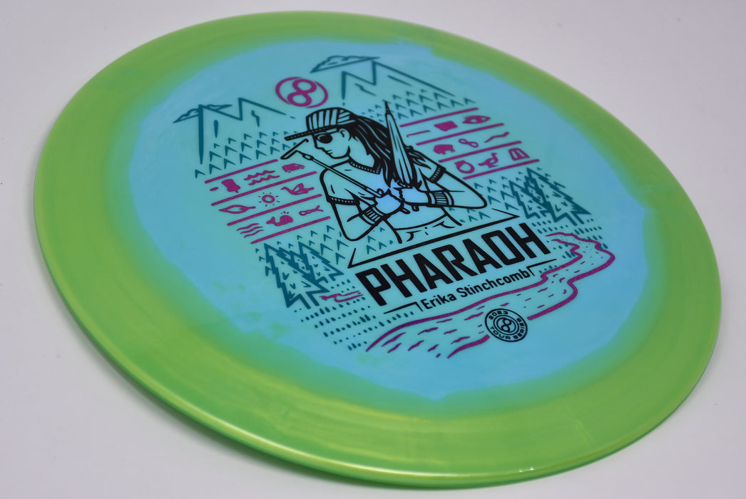 Buy Blue Infinite Discs Halo S-Blend Pharaoh Erika Stinchcomb Distance Driver Disc Golf Disc (Frisbee Golf Disc) at Skybreed Discs Online Store