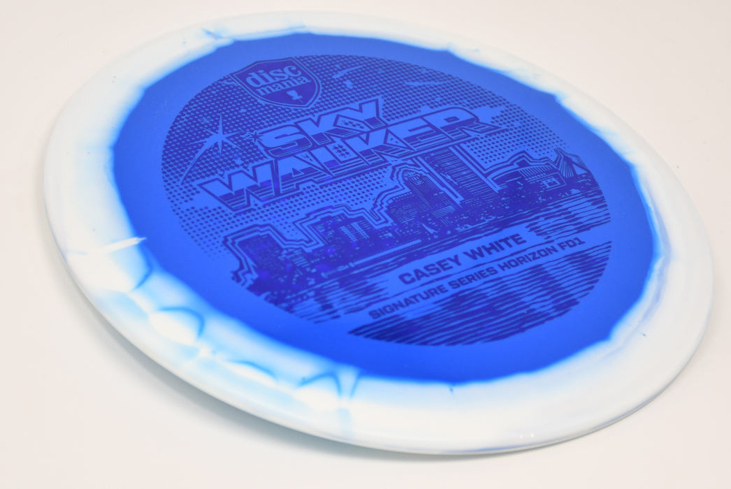 Buy Blue Discmania Horizon FD1 Casey White Signature Series - Sky Walker Fairway Driver Disc Golf Disc (Frisbee Golf Disc) at Skybreed Discs Online Store