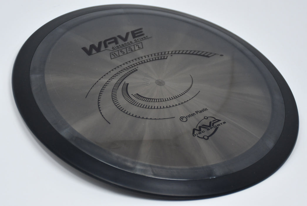 Buy Black MVP Proton Wave Distance Driver Disc Golf Disc (Frisbee Golf Disc) at Skybreed Discs Online Store