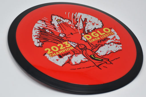 Buy Red MVP Neutron Wave Simon Lizotte - 2023 DGLO Champion Distance Driver Disc Golf Disc (Frisbee Golf Disc) at Skybreed Discs Online Store