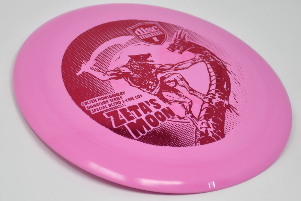 Buy Pink Discmania Special Blend S-Line CD1 Colten Montgomery Signature Series - Zeta's Moon Fairway Driver Disc Golf Disc (Frisbee Golf Disc) at Skybreed Discs Online Store