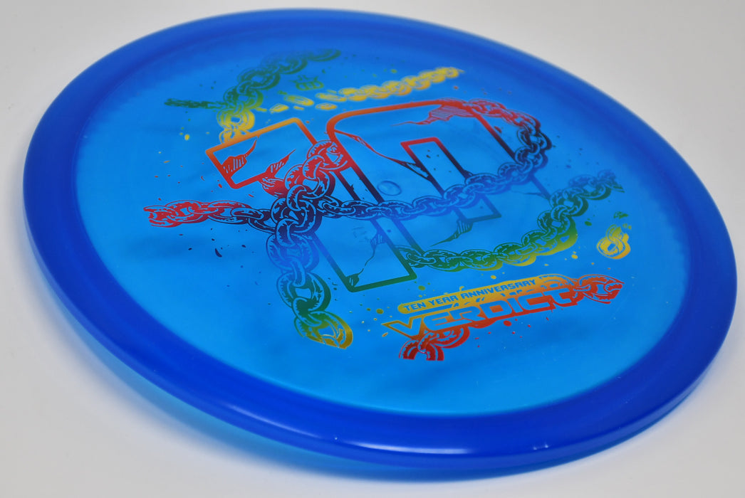 Buy Blue Dynamic Lucid Ice Verdict 10 Year Anniversary Midrange Disc Golf Disc (Frisbee Golf Disc) at Skybreed Discs Online Store